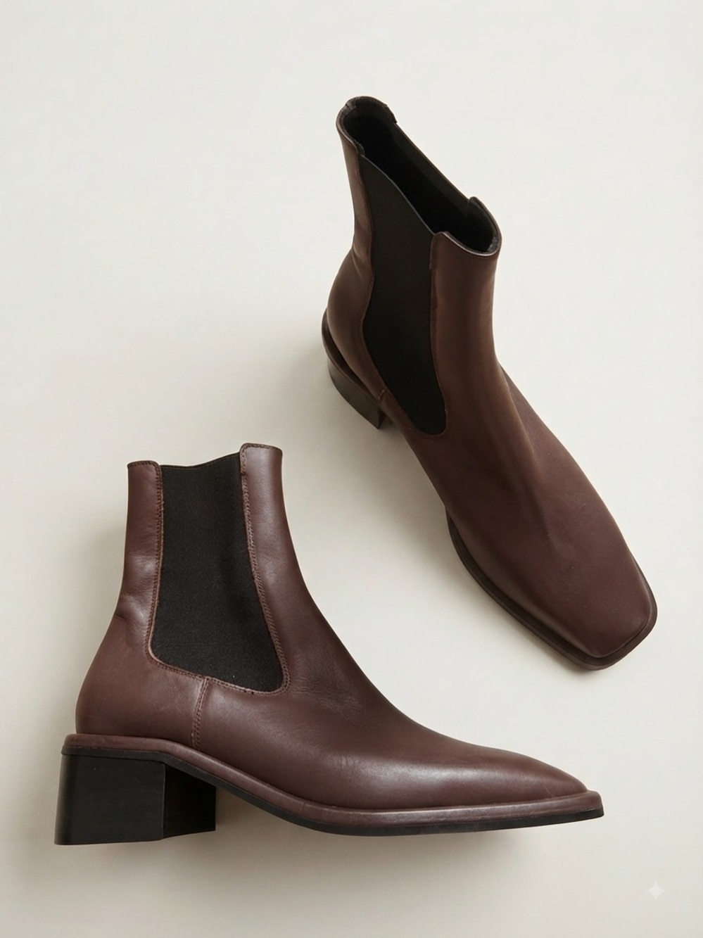 Maguire Sz 9.5 (40) Morella Dark Brown Leather Chelsea Boots